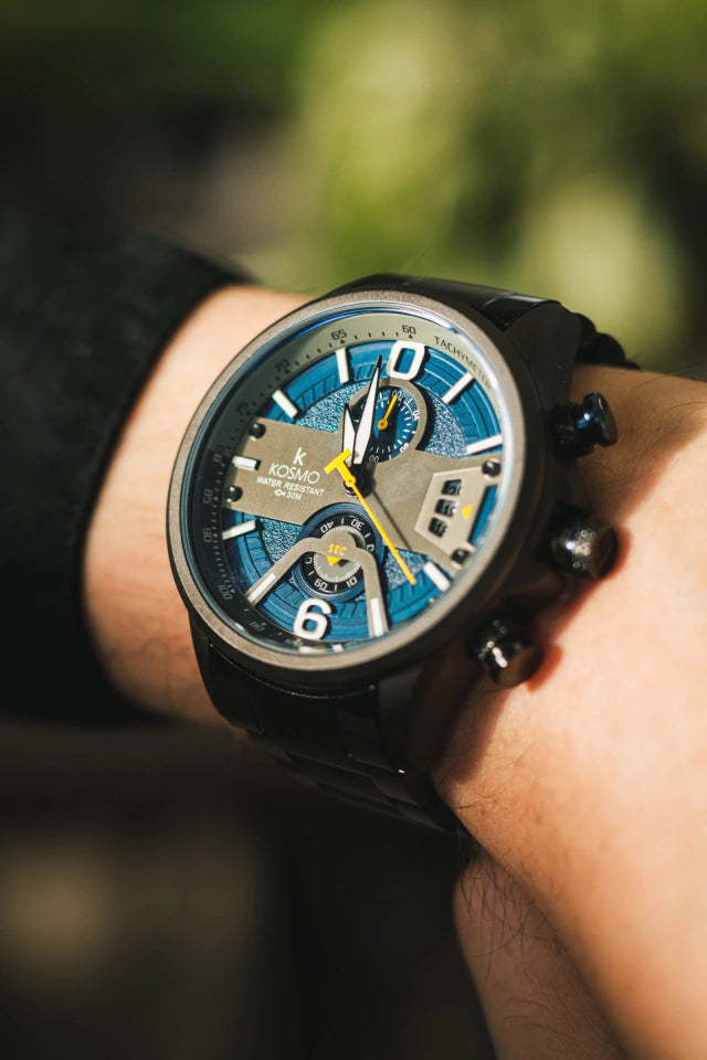 Kosmo K3848G Cronógrafo Azul